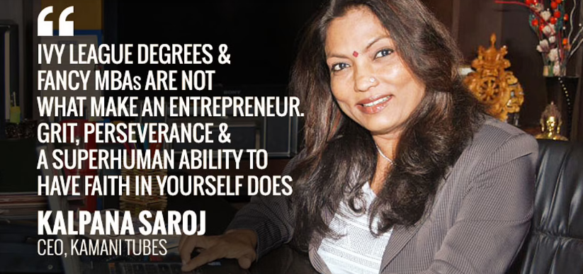 Dalit child bride to $112 million CEO_ The wonder story of Kalpana Saroj
